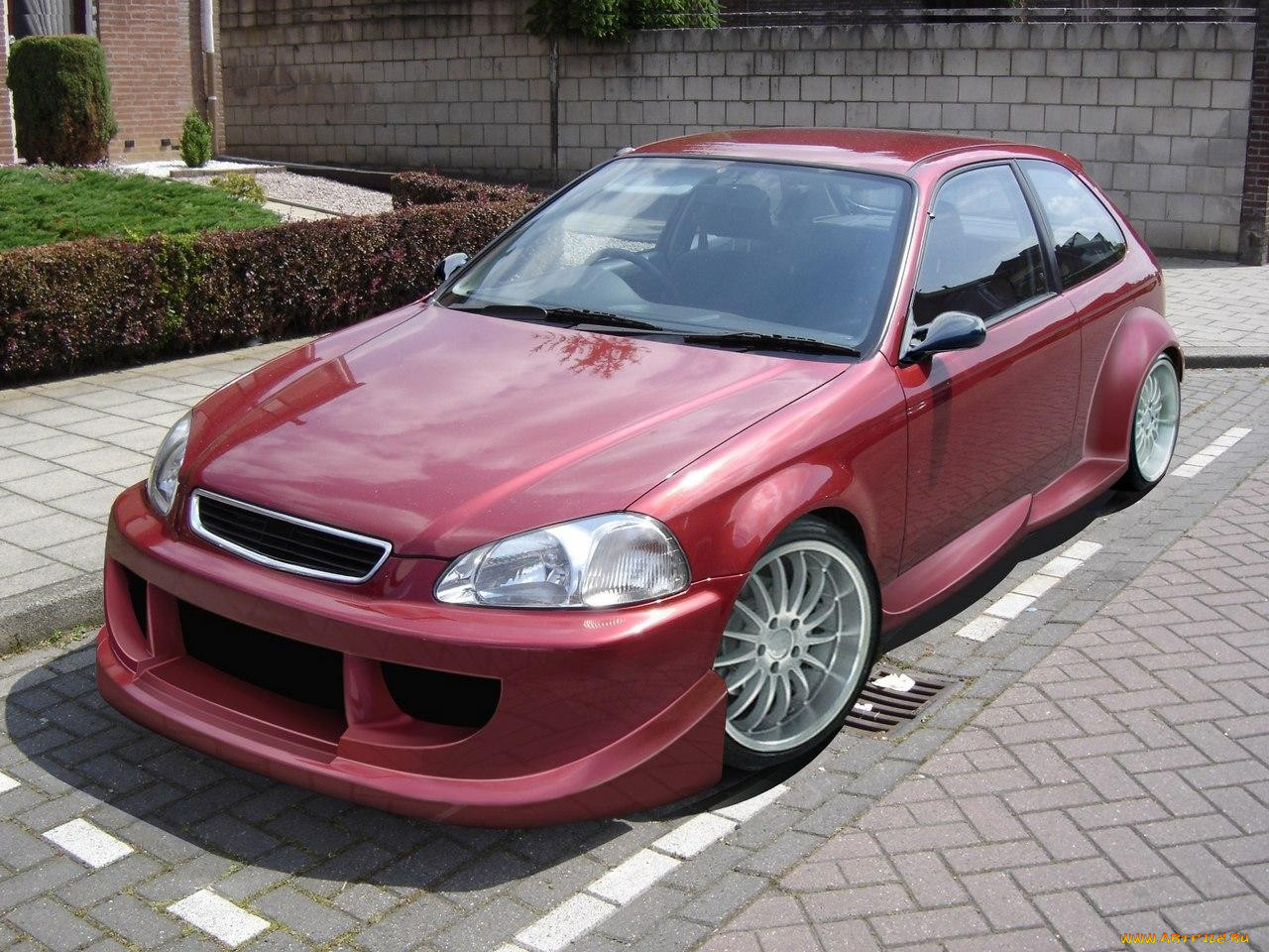 honda, civic, 
